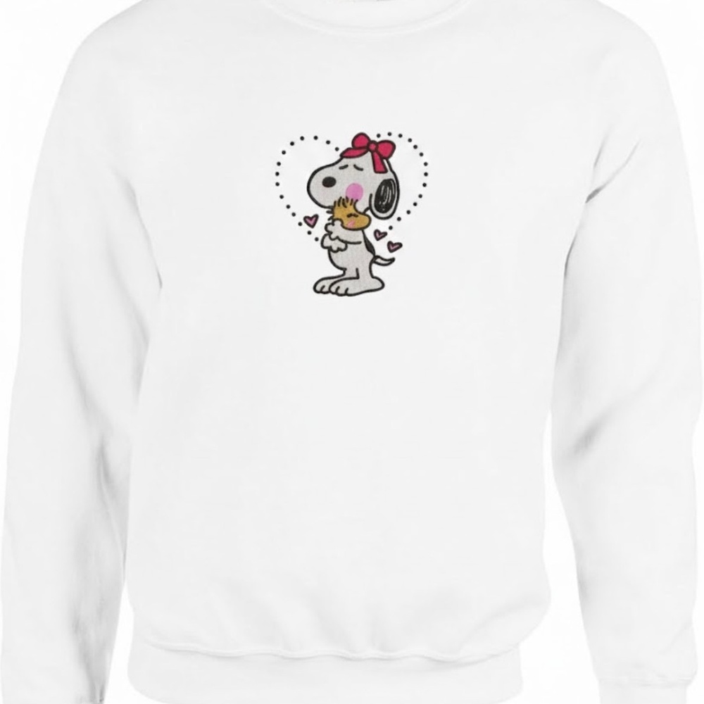 Snoopy embroidered sweater